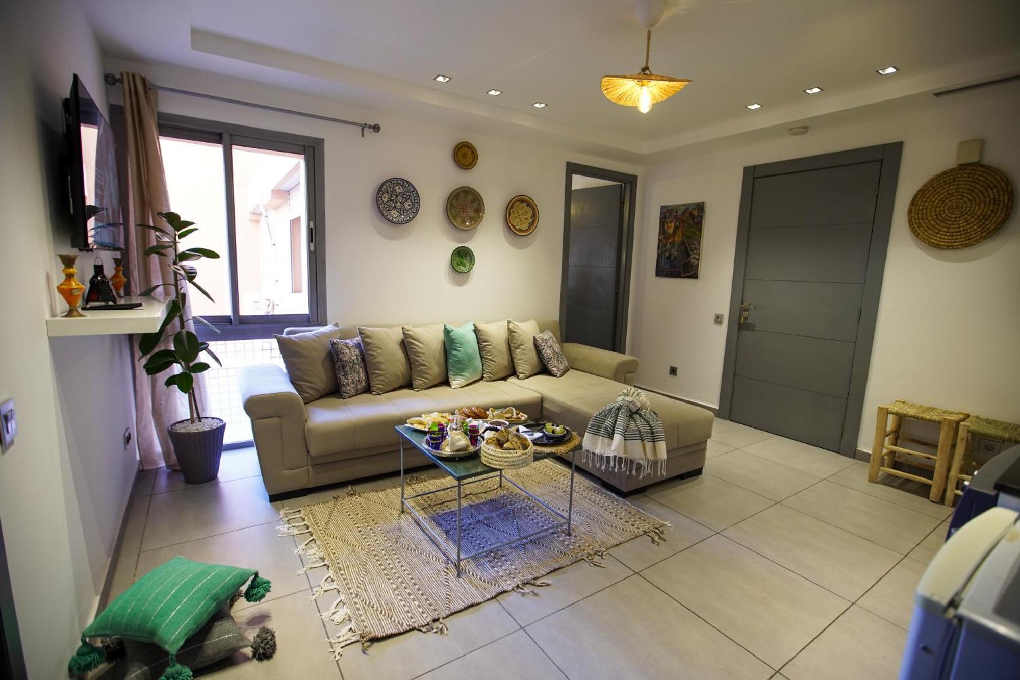 Lovely 2-Bedroom With Ac-Netflix-Nespreso Marrakesz Zewnętrze zdjęcie